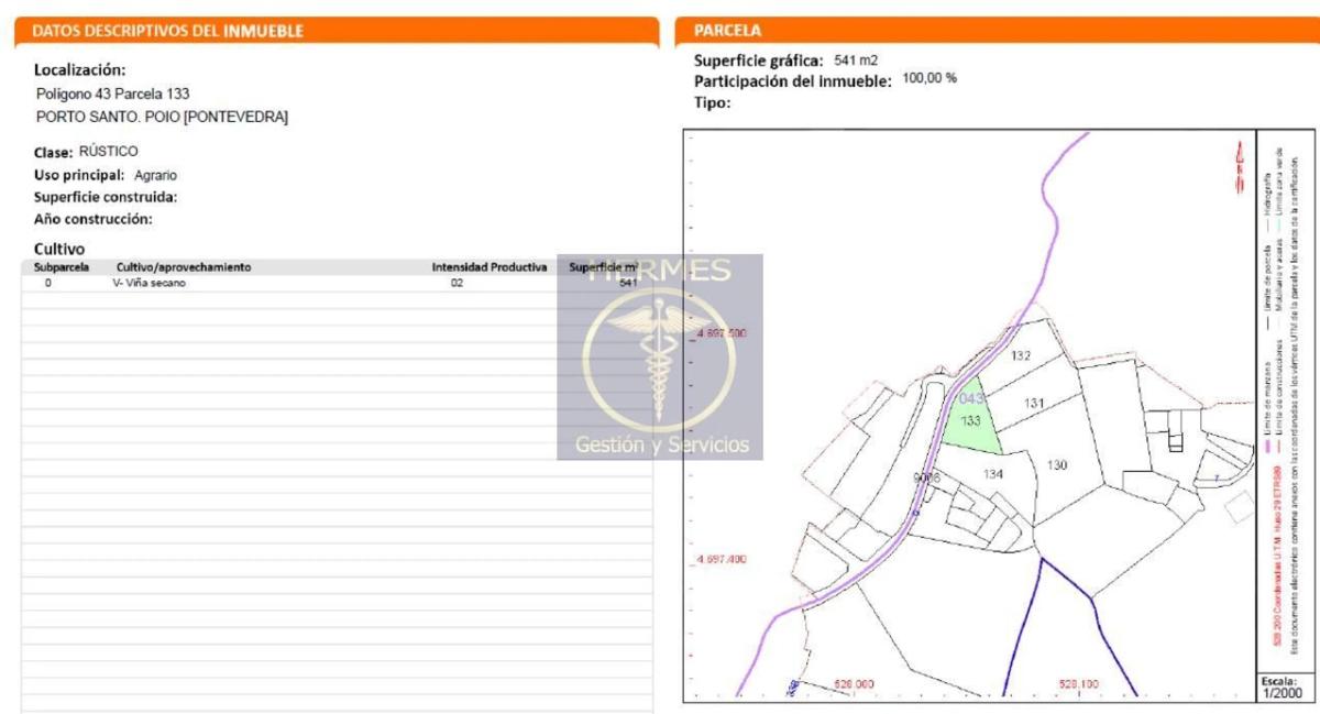 Land for sale in Poio, Pontevedra photo 1