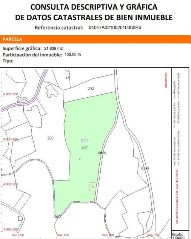 Terreno en venta en Gador, Almería photo 3