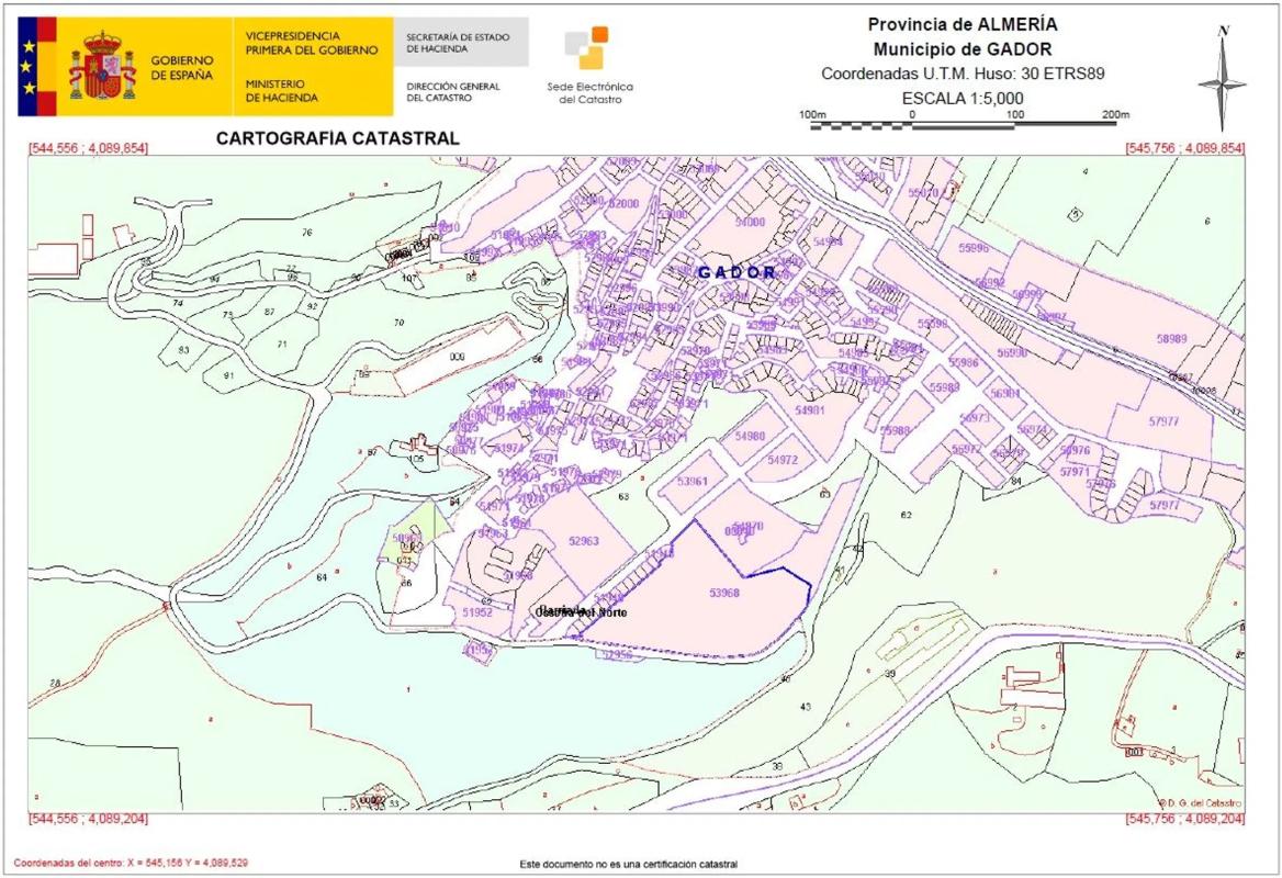 Terreno en venta en Gador, Almería photo 1