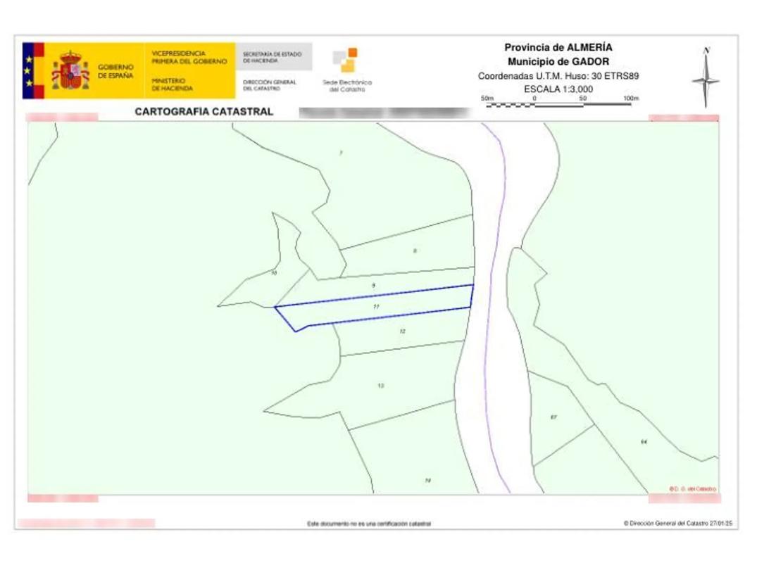 Terreno en venta en Gador, Almería photo 1