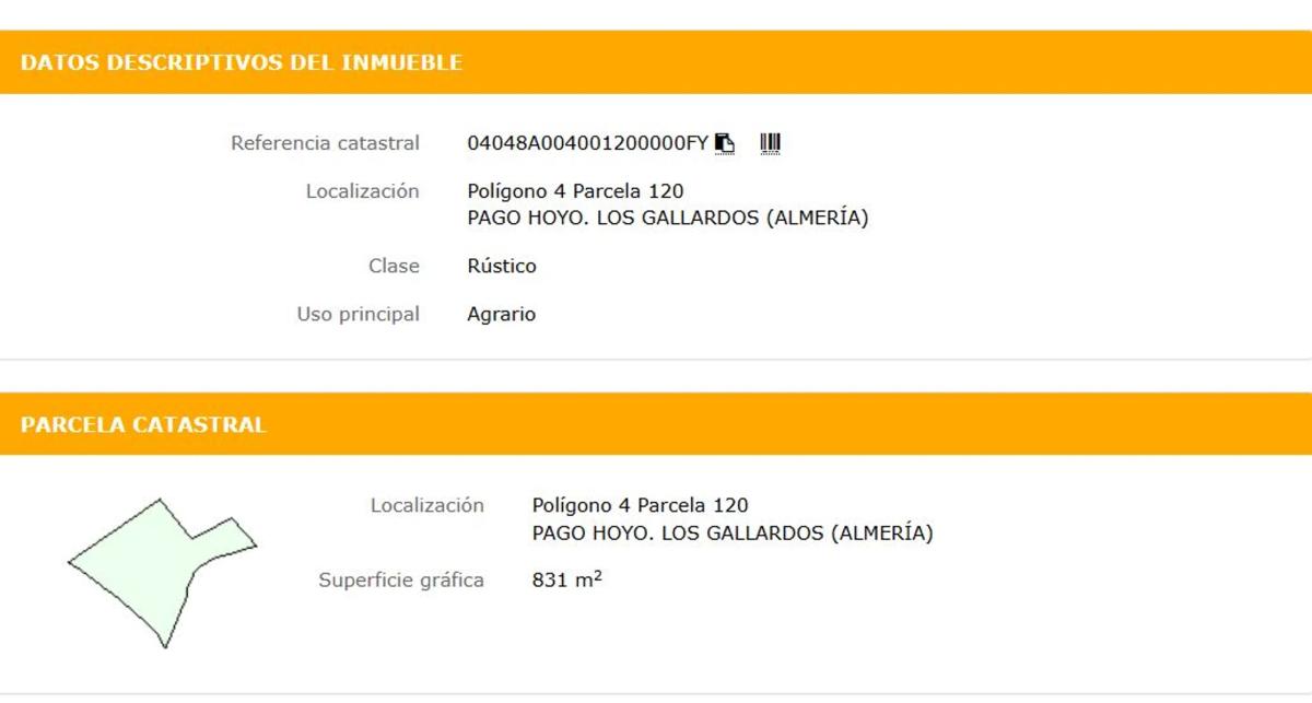 Land for sale in Los Gallardos, Almería photo 2