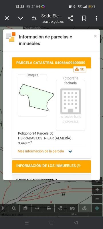 Terreno en venta en Nijar, Almería photo 1