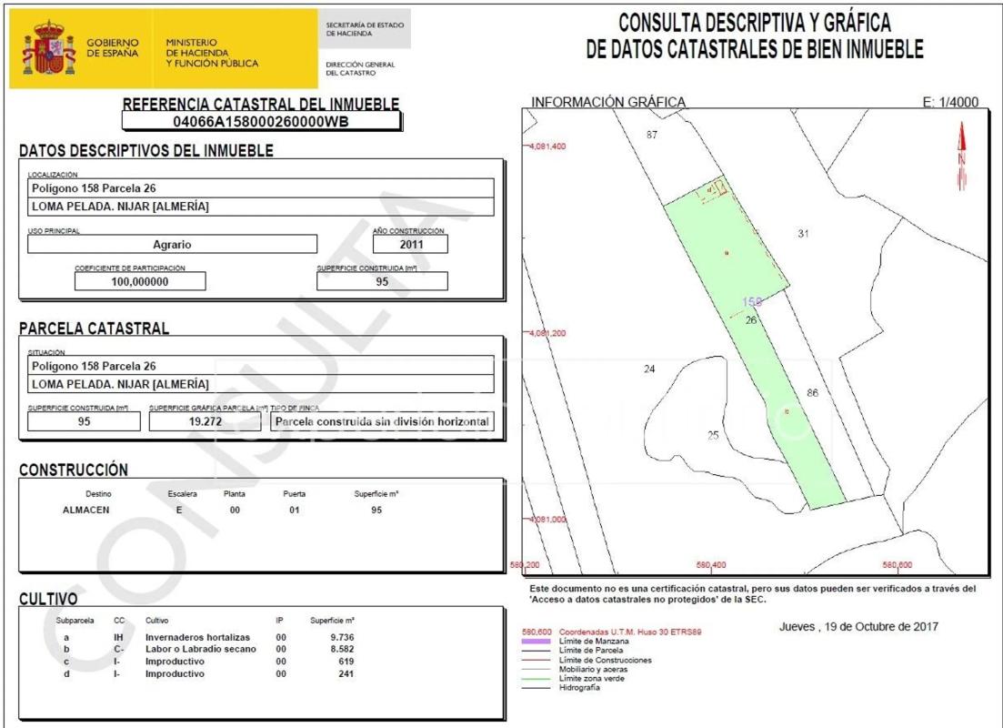 Terreno en venta en Nijar, Almería photo 3