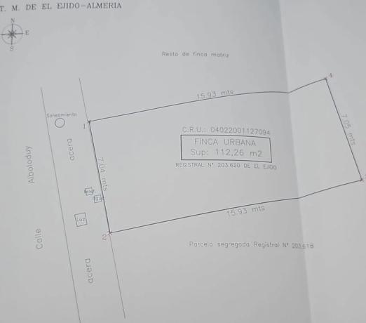 Terreno en calle Alboloduy s/n thumbnail 2