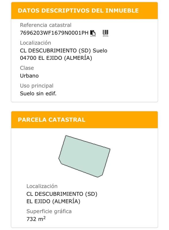 Участок земли на продажу в Эль ЭХИДО, Алмерия photo 5