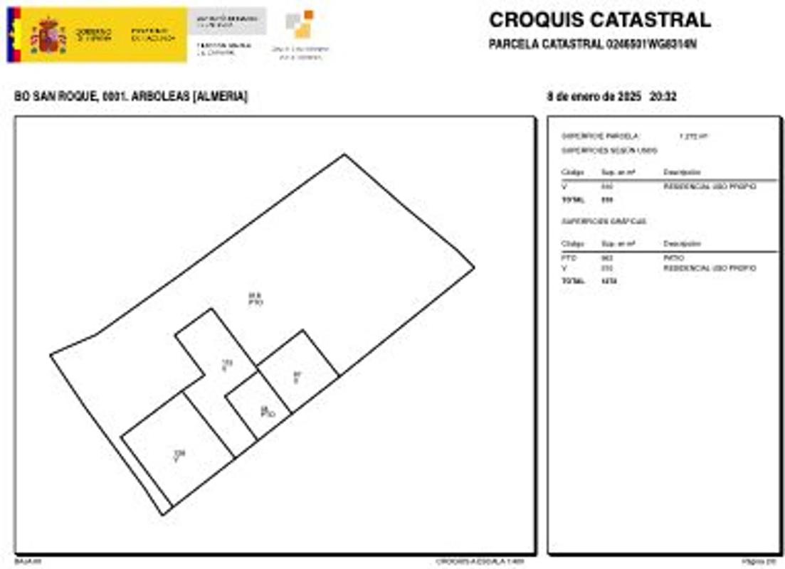 Terreno en venta en Arboleas, Almería photo 2