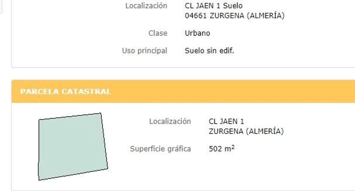 Terreno en venta en Zurgena, Almería photo 1