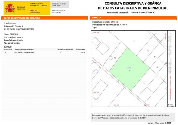 Terreno en Retamar photo 2