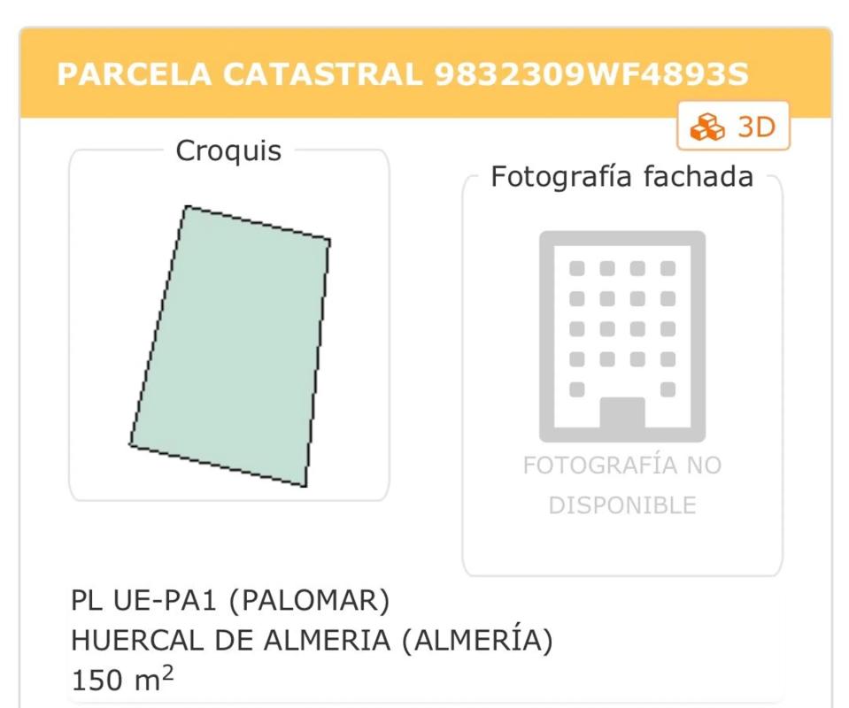 Terreno en venta en Huércal de Almería, Almería photo 2