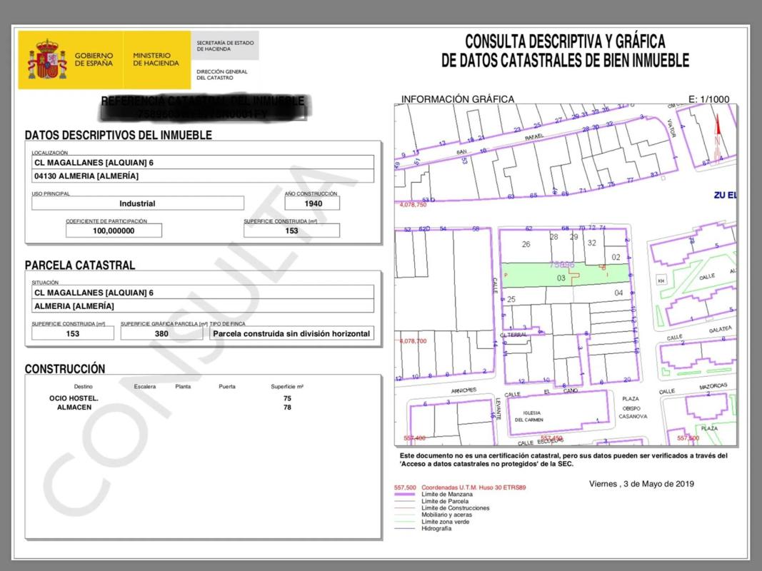 Działka na sprzedaż w Almería, Almería photo 1