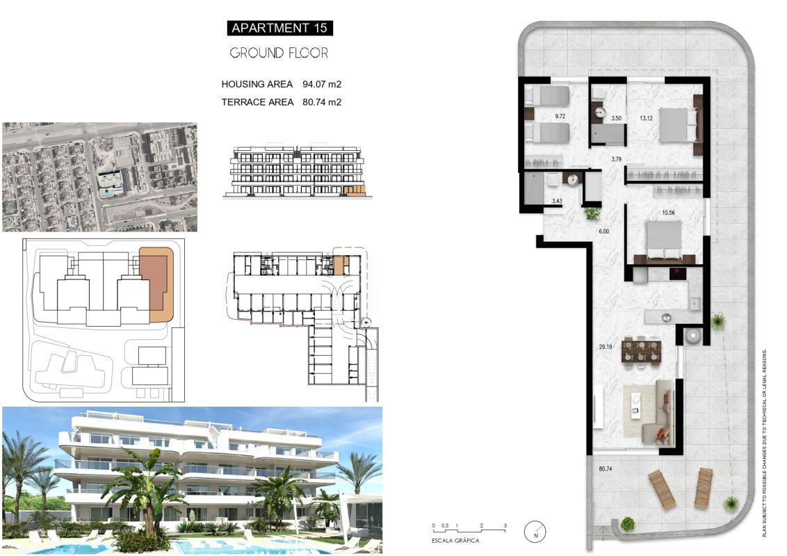 Obra nueva Viva Life en Orihuela (Revista) plan 2