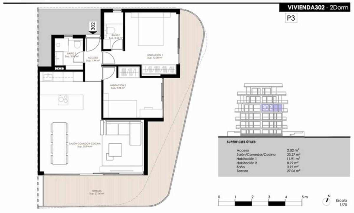 Penthouse sale in Avenida Los Abedules, 1, Benalmádena plan 3