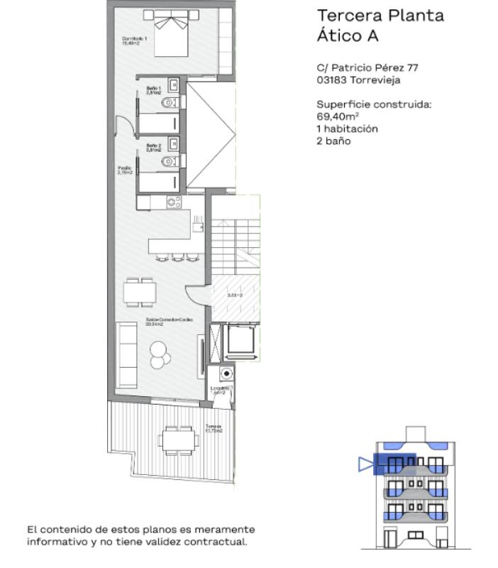 New construction Edificio Neptuno II in Torrevieja plan 3