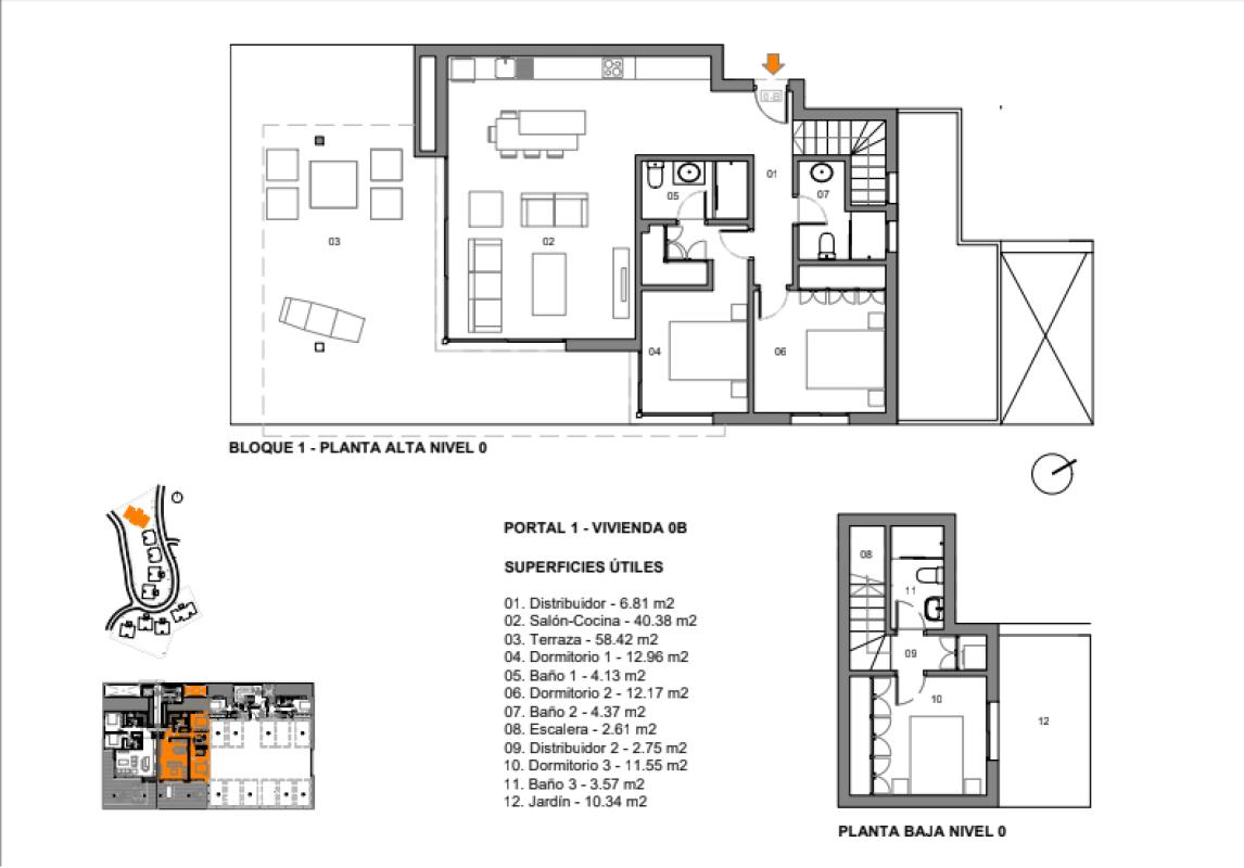 Penthouse sale in Calle de Los Nogales, Estepona plan 3