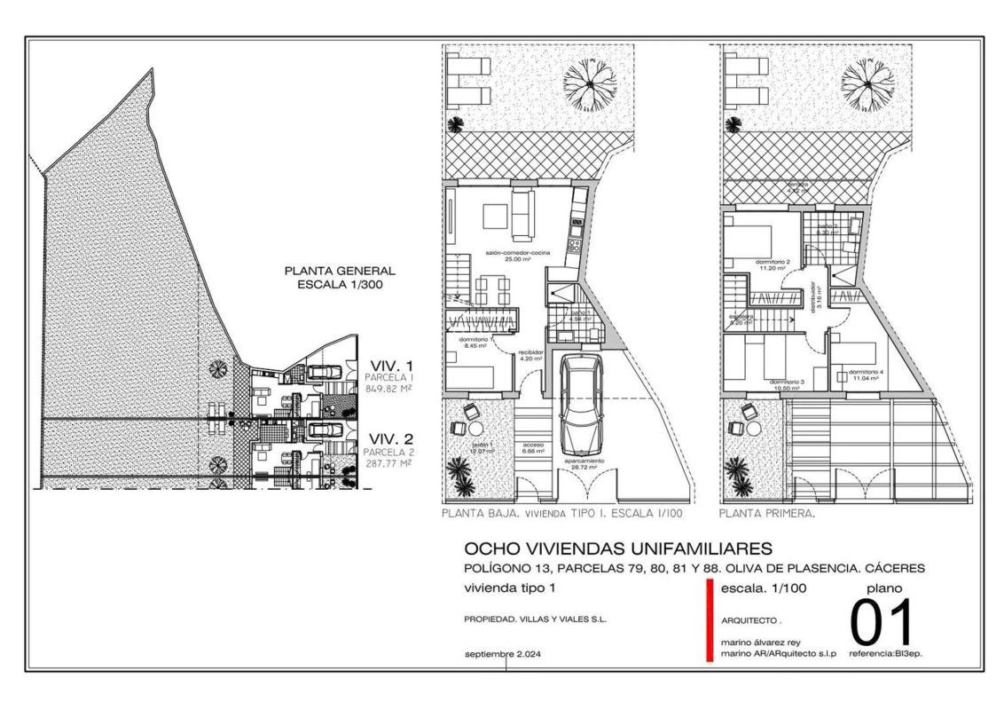 Obra nueva 8 viviendas en Oliva de Plasencia en Oliva De Plasencia (Revista) photo 4