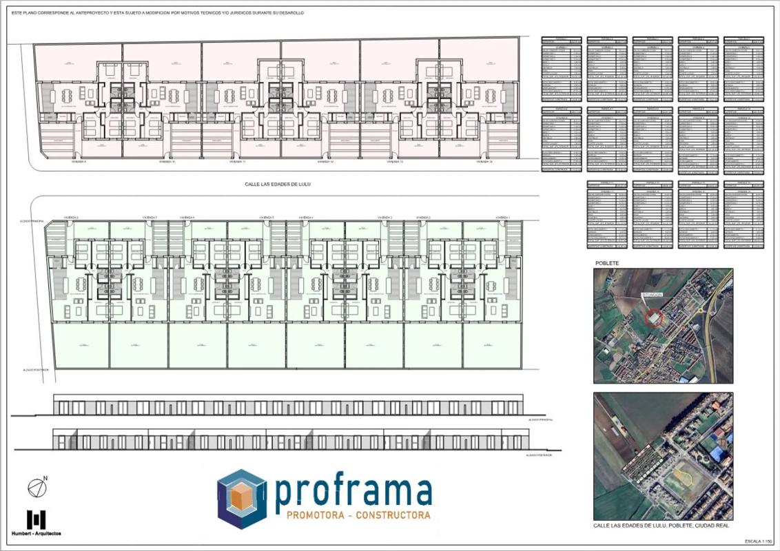 Obra nueva de 14 viviendas unifamiliares en Poblete en Poblete (Revista) photo 1