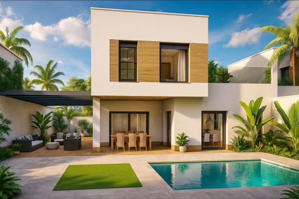 Promoción Chalets Tempranillo obra nueva en Valdepeñas photo 1