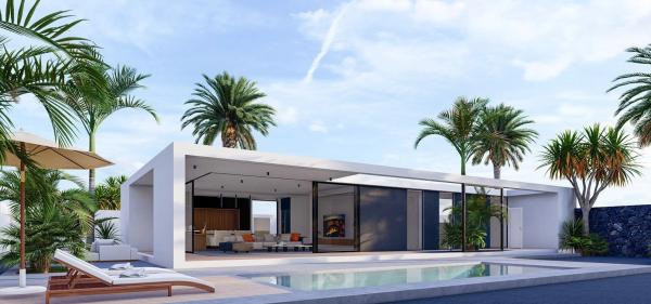 Promoción Villas Costa Tinaya obra nueva en La Oliva photo 1