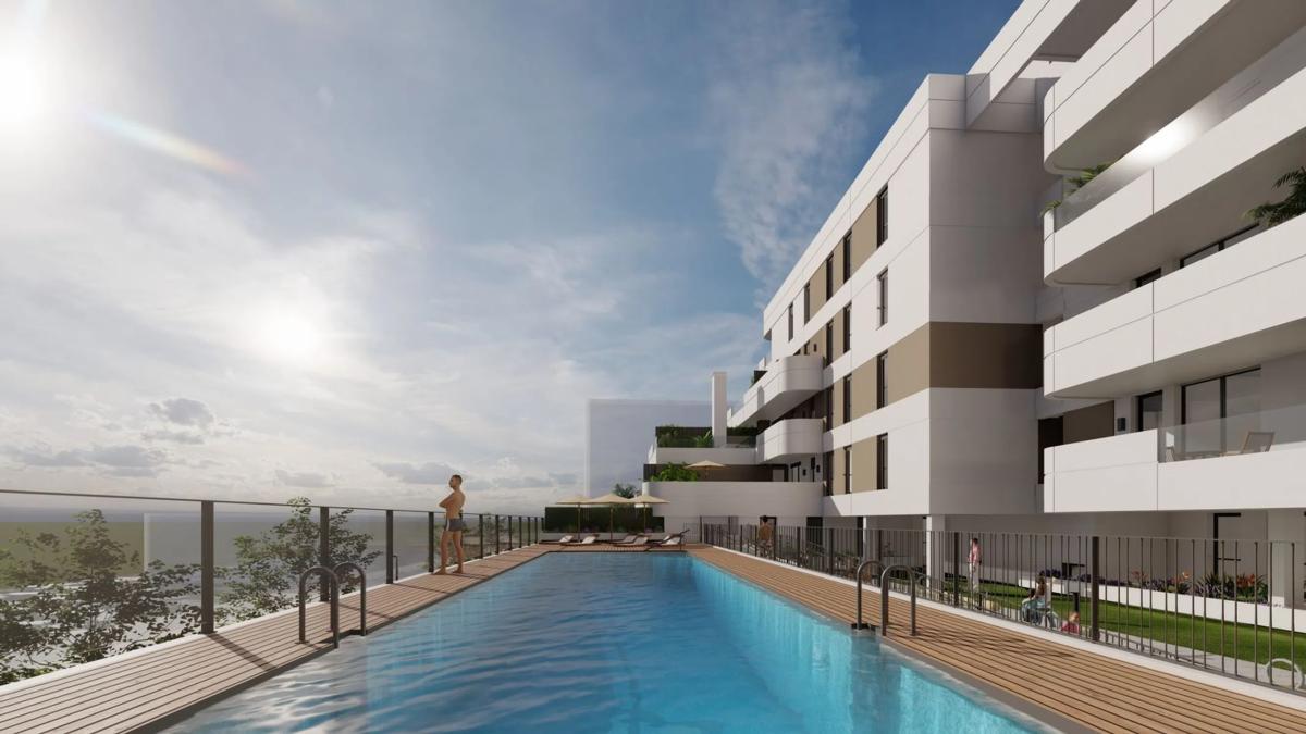 Nowa nieruchomość Residencial Moncayo Palmas Altas w Sewilla photo 2