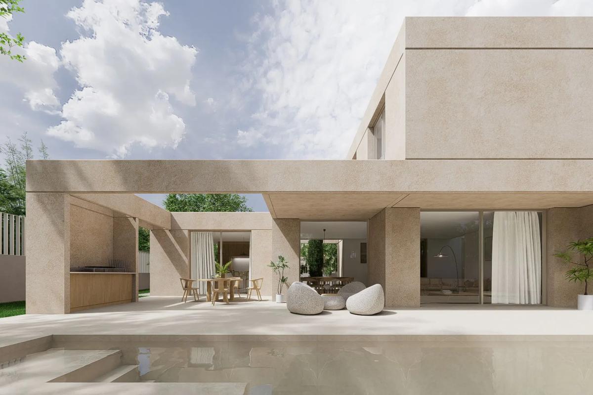 Obra nueva 3 Exclusivas Villas Independientes con Piscina Privada en La Cañada en Paterna (Revista) photo 4