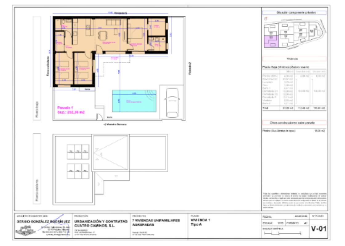 Obra nueva NUEVA DAYA VILLAS FV en Daya Nueva (Revista) plan 3