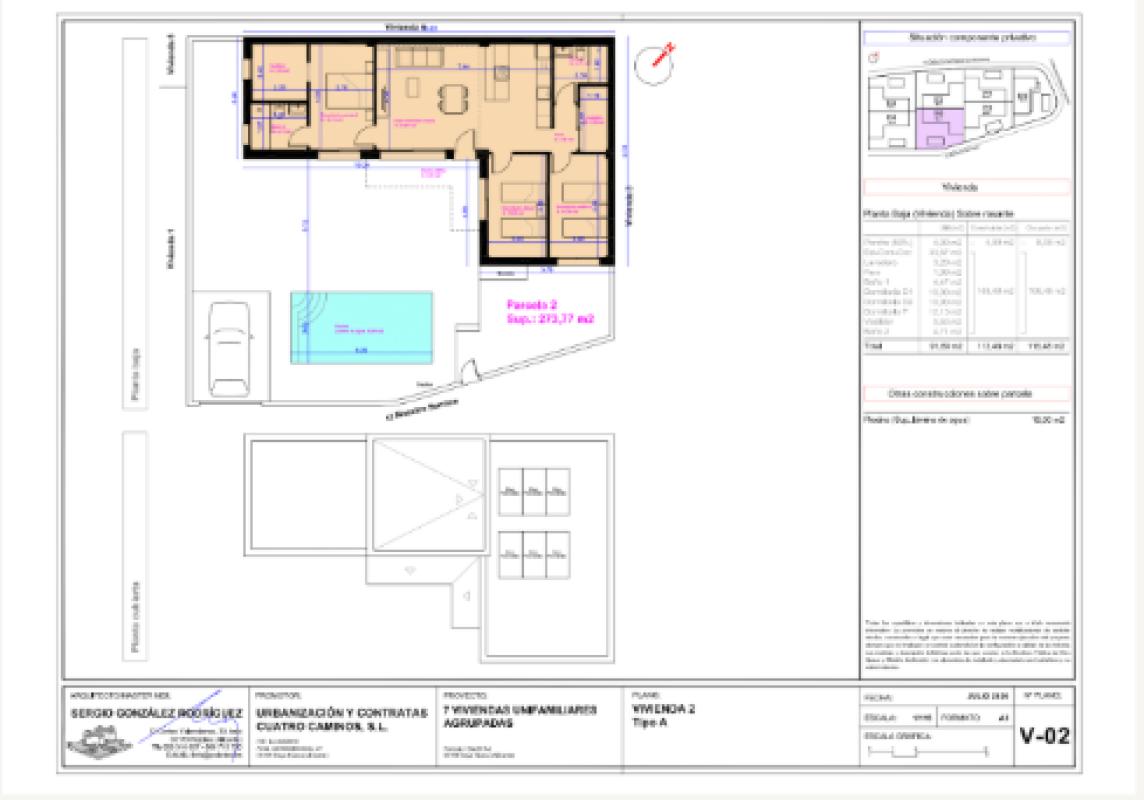 Obra nueva NUEVA DAYA VILLAS FV en Daya Nueva (Revista) plan 4