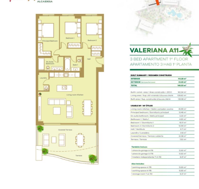 Obra nueva Serenity Alcaidesa FIV en La Alcaidesa (Revista) plan 5