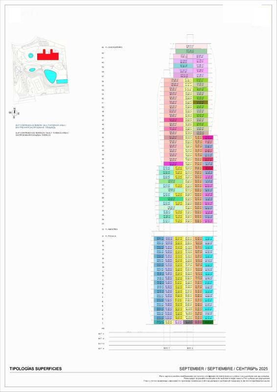 Новостройка TM Tower в Бенидорм plan 1