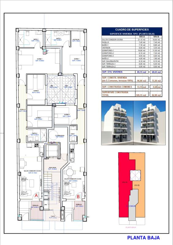 Sprzedaż parteru w Playa del Cura, Torrevieja
plan 3