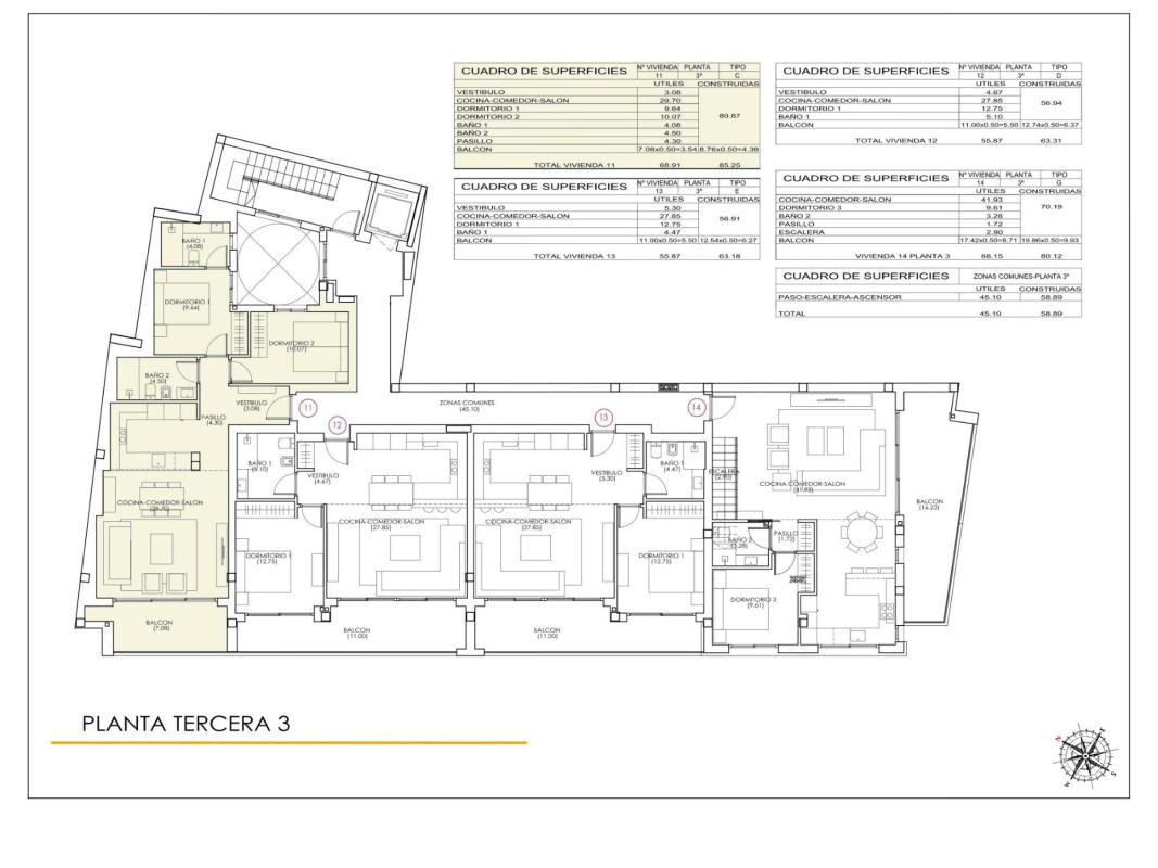 Sprzedaż mieszkania w Calle Patricio Zammit, Torrevieja
 plan 4