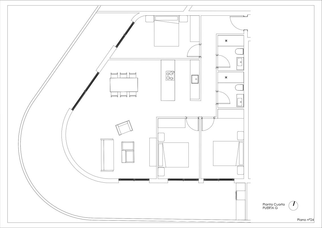 Sale of apartment in Avenida de Madrid, 1, Calpe
 plan 10