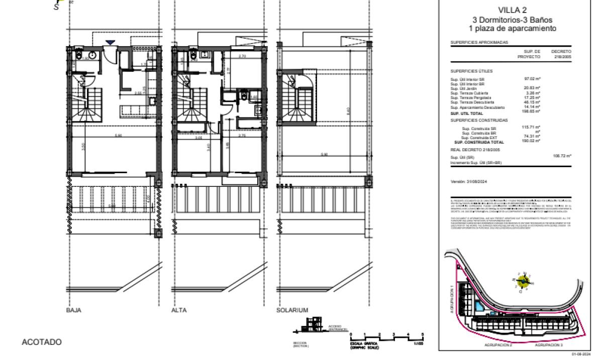 Obra nueva Sunny Hills Residence en Fuengirola (Revista) plan 3