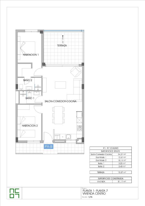 Venta de piso en Cala de Villajoyosa, La Villajoyosa / Vila Joiosa
plan 6