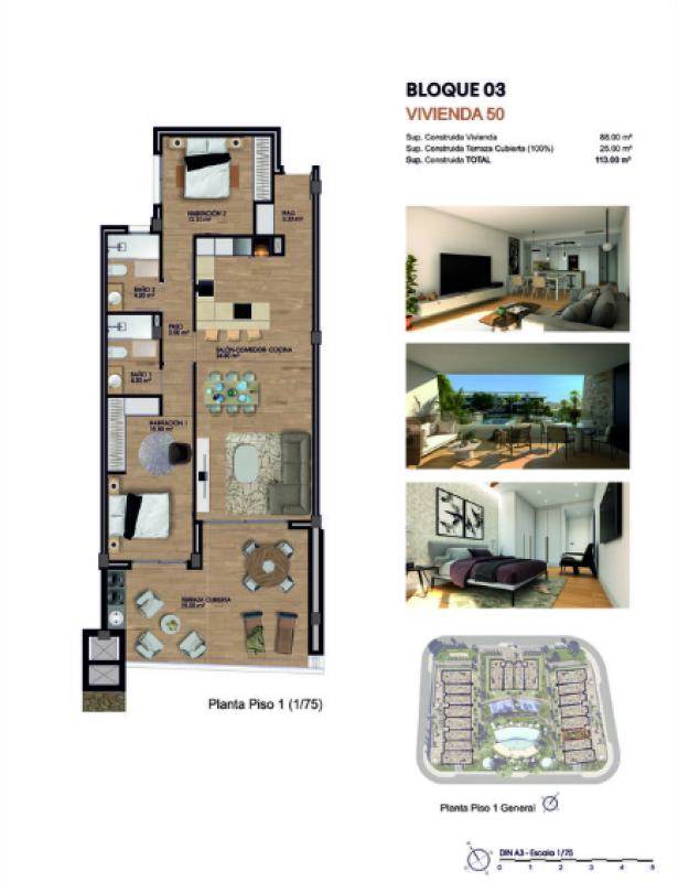 Residencial Jaya Apartments, Amoros
plan 4