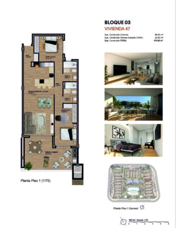 Residencial Jaya Apartments, Amoros
 plan 4