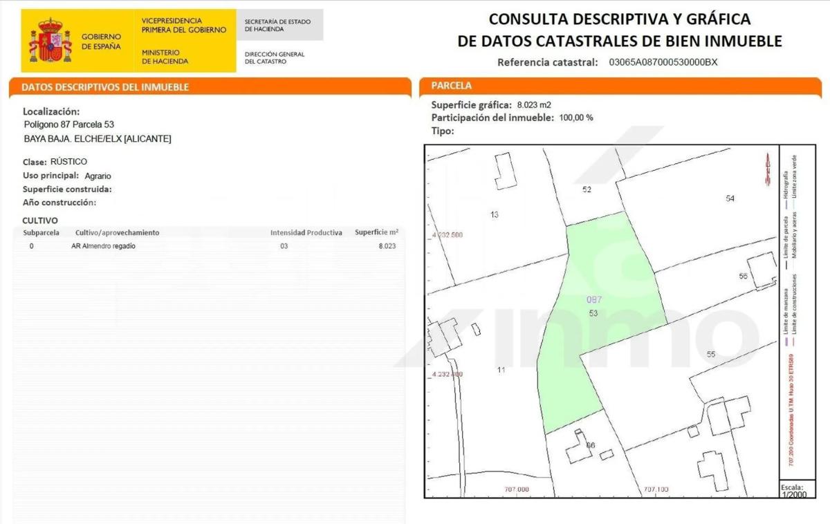 Terreno en venta en Elche / Elx, Alicante photo 4