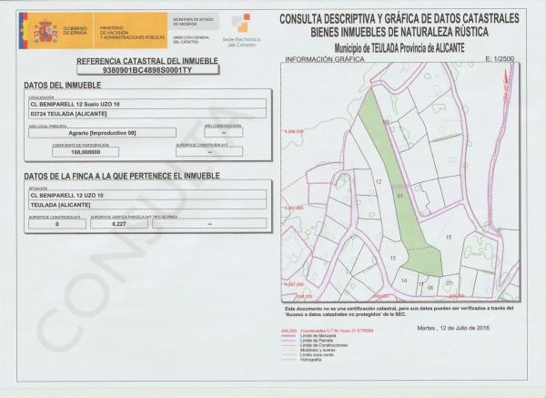 Terreno en calle Benimaclet photo 1