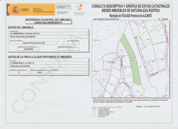 Terreno en calle Benimaclet photo 2