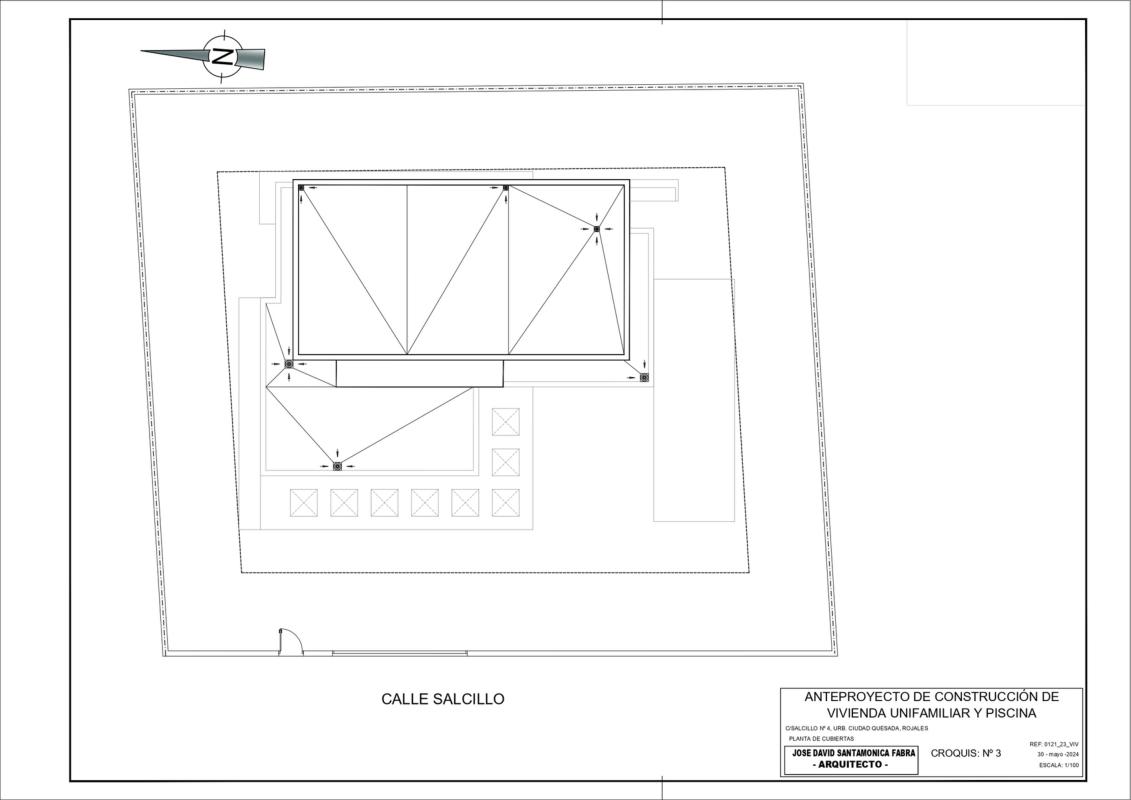 Obra nueva Villa Nika en Ciudad Quesada (Revista) plan 3