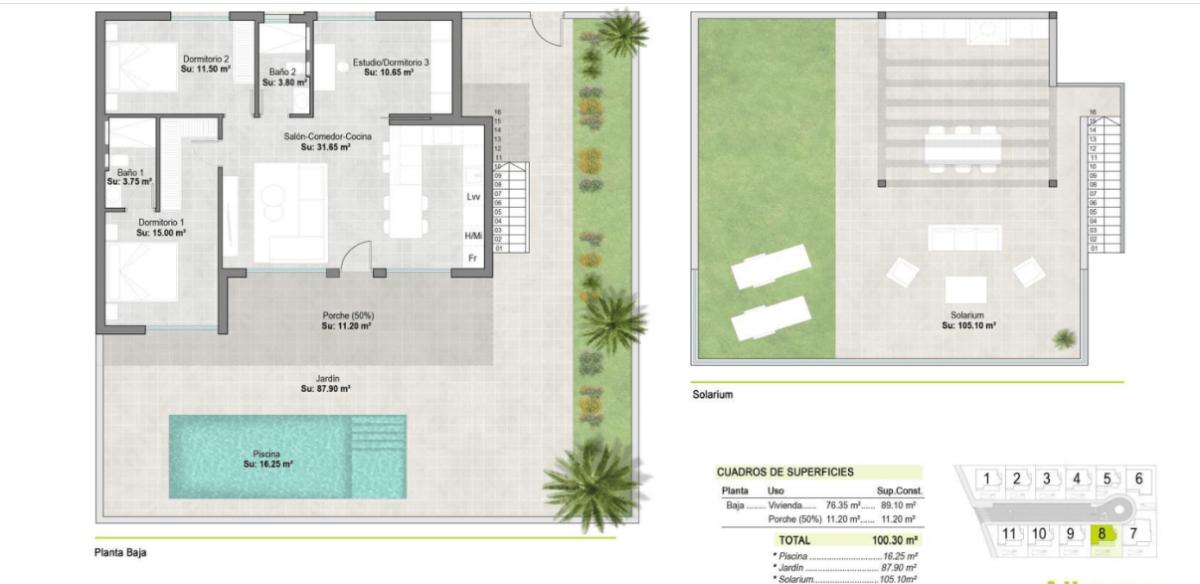 Obra nueva ATENEA I-II en Alhama de Murcia (Revista) plan 2
