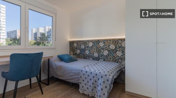 Habitación en piso compartido de 6 camas en Pilar, Madrid. thumbnail 1
