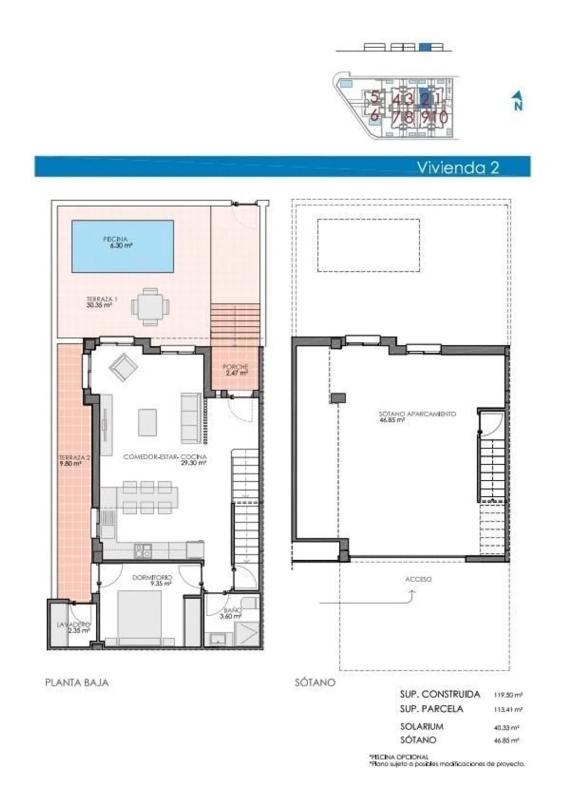 Новостройка Chalet adosado en plaza Constitución в Бигастро photo 4
