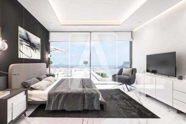 Promoción Villa Vista Peñon obra nueva en Calpe photo 4