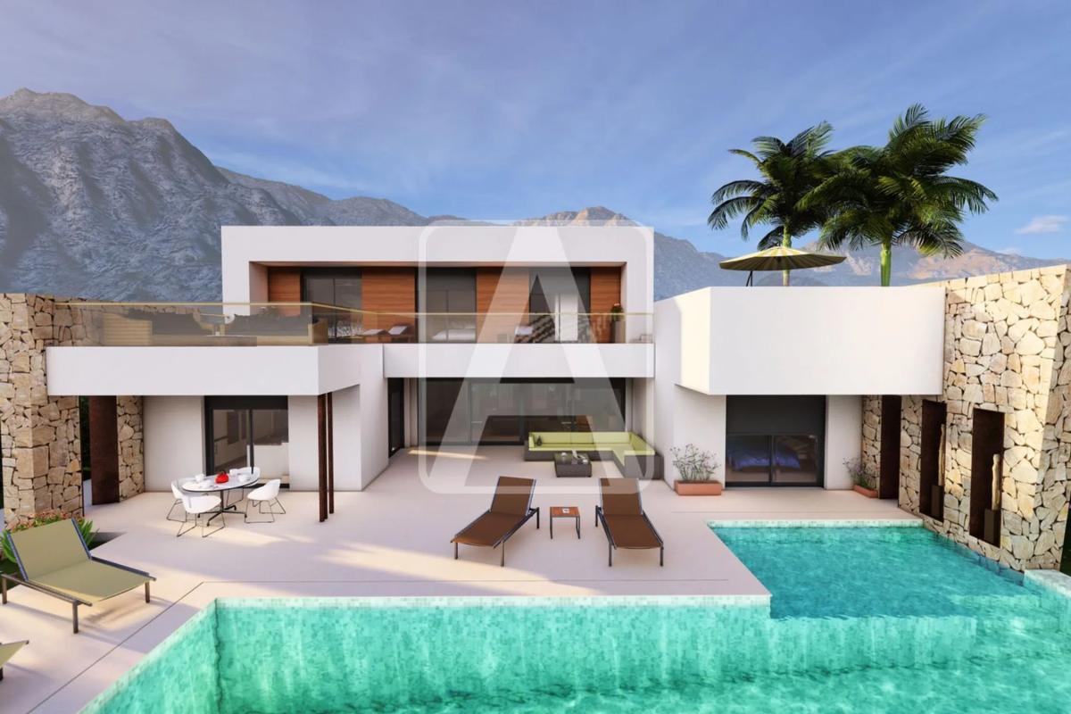 Obra nueva Villa Benimeit en Moraira (Revista) photo 3