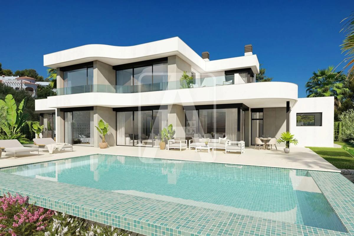 Obra nueva Villa Camarrocha en Moraira (Revista) photo 2
