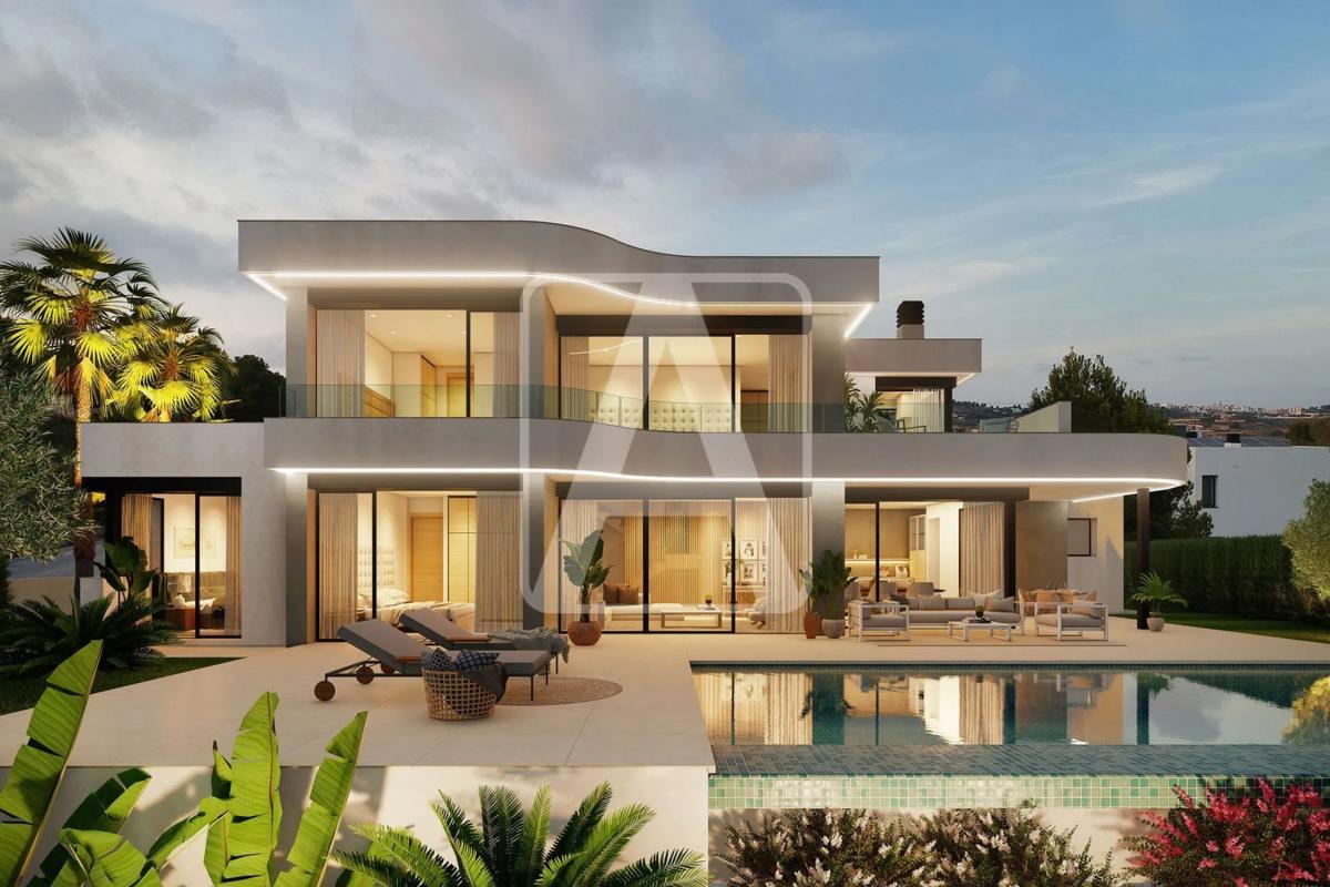 Obra nueva Villa Camarrocha en Moraira (Revista) photo 4
