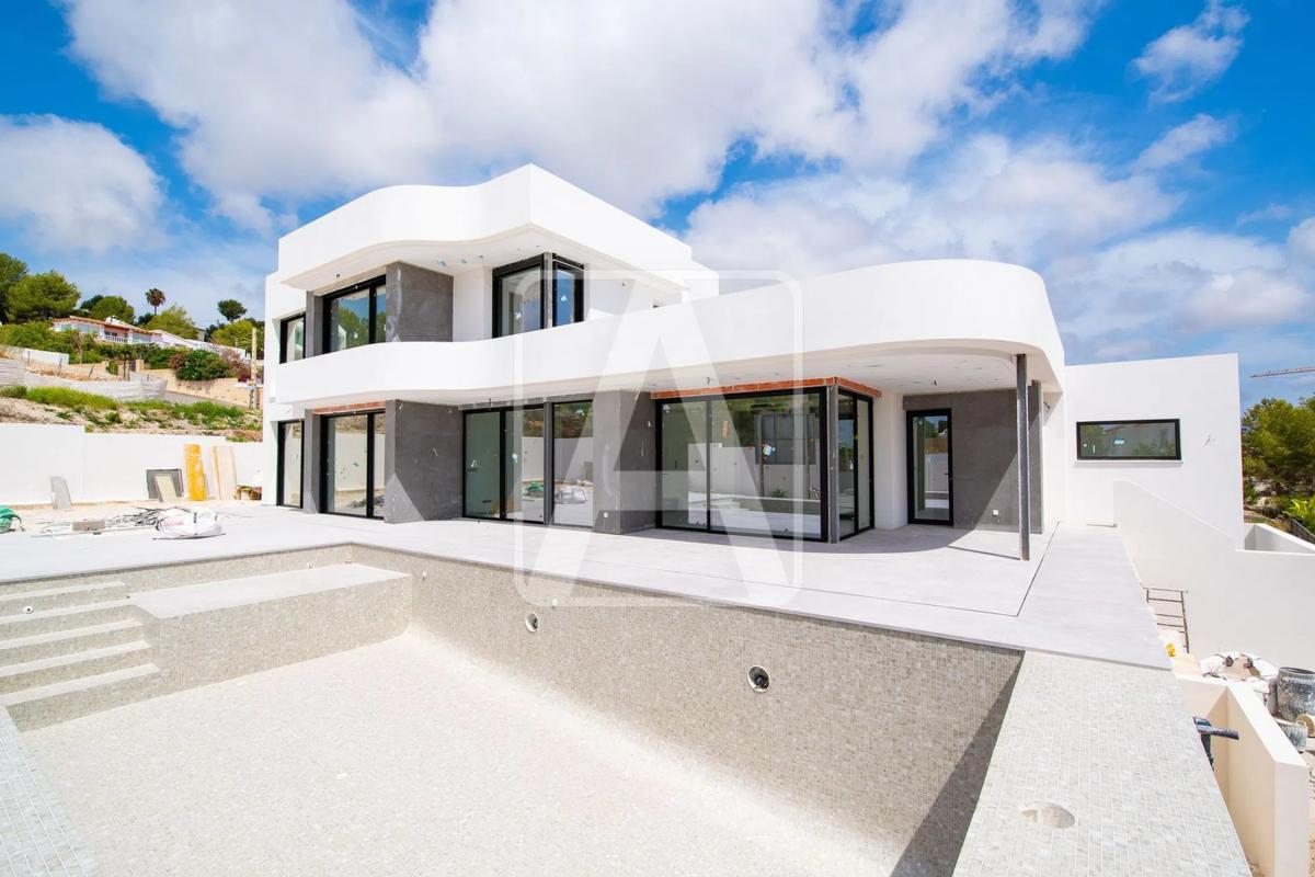 Obra nueva Villa Camarrocha en Moraira (Revista) photo 5