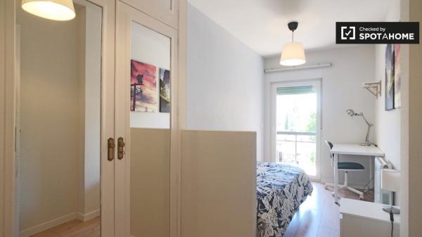 Habitación luminosa en alquiler en Aluche, Madrid thumbnail 1