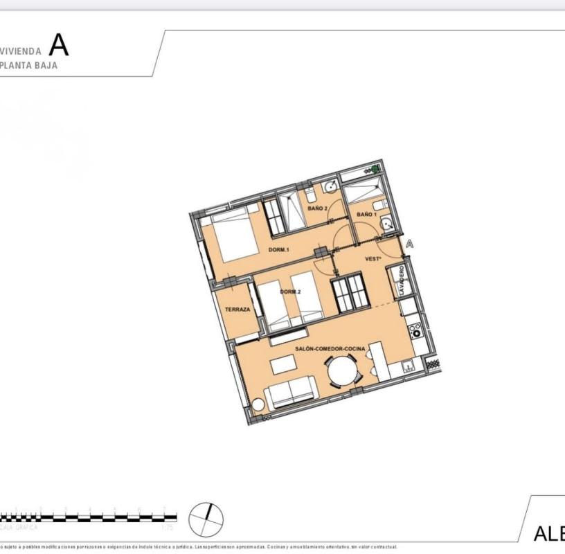Obra nueva Alegría San Juan en San Juan de Alicante (Revista) plan 2