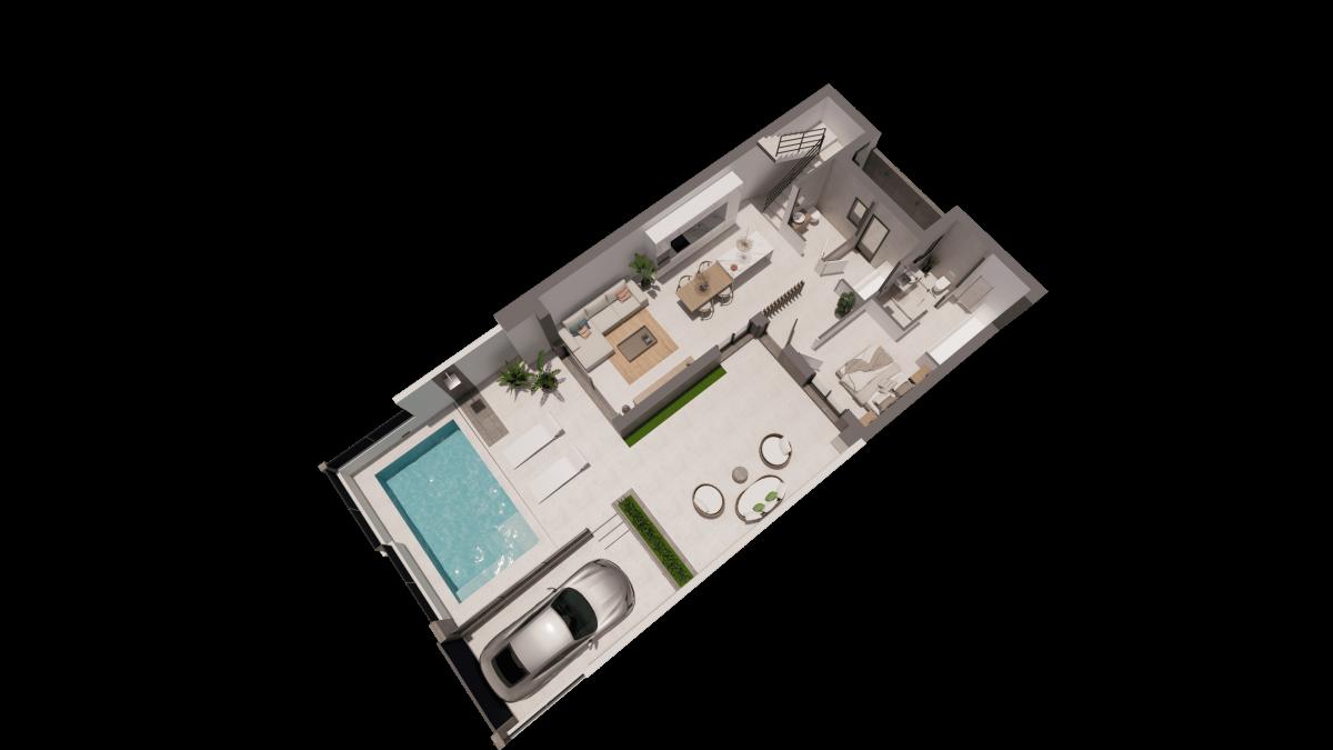 Obra nueva Naura Living en Dolores (Revista) plan 1